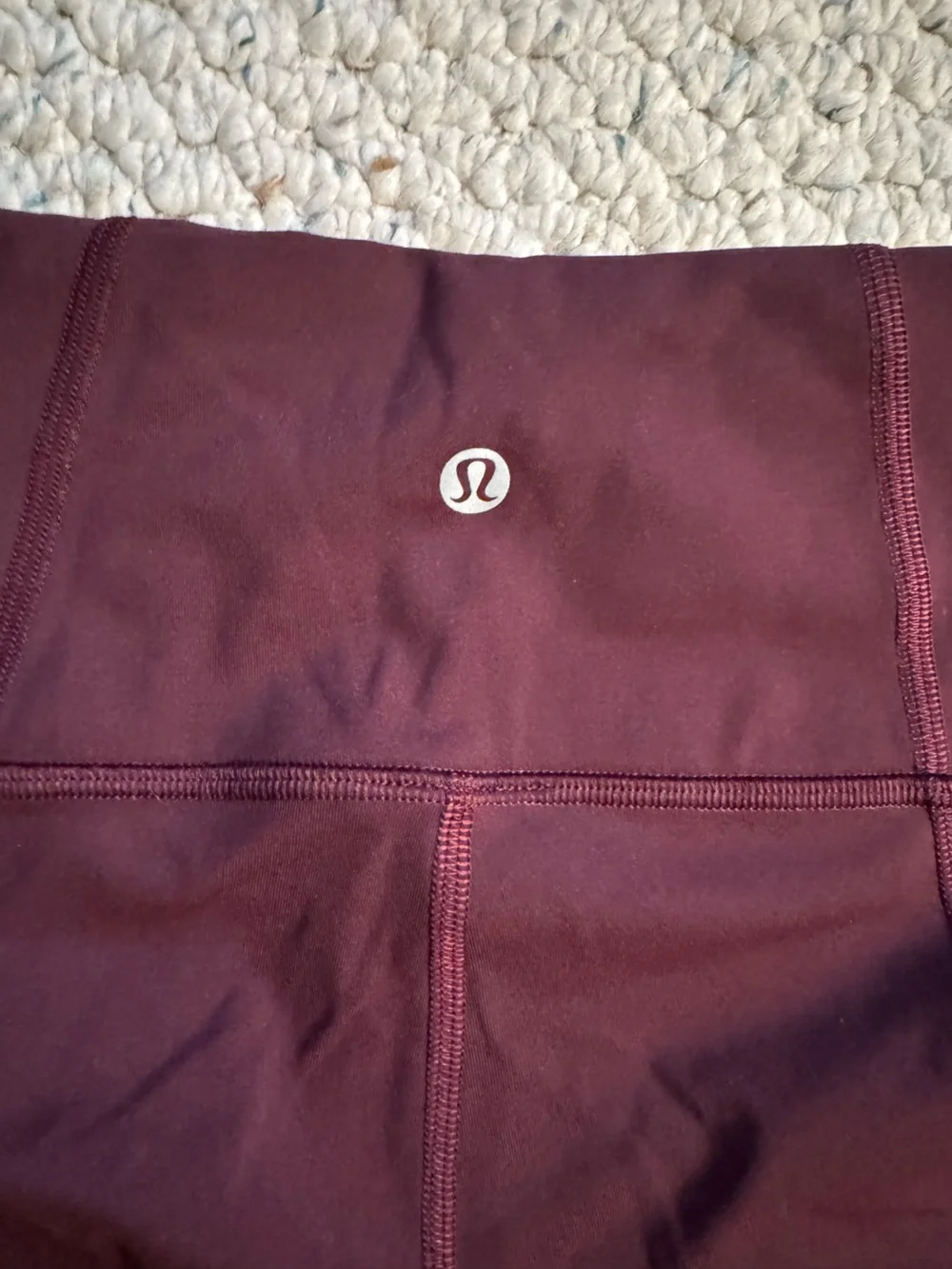 lululemon athletica Wine/Burgundy High-Rise Leggings